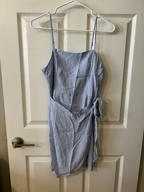 Forever 21 Pale Blue Spaghetti Strap Dress